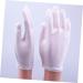 minkissy 18 Pairs Hand Care Cotton for Dry Hands Cosmetic Moisturizing Hand Lab Working Spa Hydrating White Thick Section - Buy Online on GoSupps.com