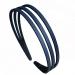 Set of 6 Thin Plastic Headbands - Tooth Fashion Solid Hair Accessories for Girls and Women - Buy Online on GoSupps.com