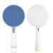 1 Set 2pcs Facial Brush Head Facial Cleansing Brush Remove Blackhead Brush Face Cleaning Brush Head Face Cleansing Sponge Face Applicator Electric Supplies Blue White