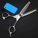 Professional 440c 6 Double-Sided Teeth Hair Scissors Curved Salon Barber Thinning Shears Hairdressing Scissors - Buy Online on GoSupps.com