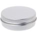 GUMEI 5-120ml Empty Aluminum Cosmetic Pot | Silver Tin Container with Lid - Ideal for Travel & Storage - Buy Online on GoSupps.com