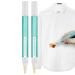 Bleach Pen Stain Remover Pen for Clothes Wash Instant Stain Remover Stick Laundry Free Portable Grease Stain Removing Pen (2PC)