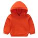 Taigood Boys Hoodie Girls Sweatshirt Spring Winter Warm Top for Kids Baby Hoody and Jumper for 1-7 Yesrs 3-4 Years Orange