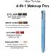 piuryue 4-In-1 Makeup Pen Touch-Up Pen Makeup Eyebrow Pencil Waterproof 4 Colors Multi-Function Makeup Beauty Pen 01 - Buy Online on GoSupps.com
