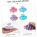 Magiclulu 4-Piece Silicone Shampoo Brush Set - Scalp & Body Massage Device for Ultimate Hair Care & Cleansing - Buy Online on GoSupps.com