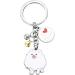 Ensianth Dog Keychain - Perfect Gifts for Dog Lovers | Puppy Paw Print Keyring for Dog Owners | Ideal Dog Mom & Dad Gift - Buy Online on GoSupps.com