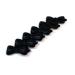 Hair Bow Hair Clip for Pets Dog Hair Clip 6 Pieces Black 18