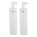 FRCOLOR 2pcs 200ml Plastic Pump Dispenser Bottles for Lotion Massage Oil Shampoo Empty Containers Refillable Liquid Accessories