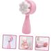 Didiseaon Facial Scrubber Double Sided Facial Cleansing Brush Face Exfoliation Brush Silicone Facial Face Exfoliator Face Cleansing Tool Face Wash The Face 3D Fiber Wool Washing Device Pink - Buy Online on GoSupps.com