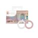 Invisibobble Slim Hair gum "Pink Glasses" i 8x thin hair tie ros shimmering for girls & women I elegant look & strong hold I limited collection rosie Fortescue elastiques cheveux blanc marbr / dition limit e