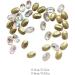 dijiusidy Nail Rhinestones Manicure Decorations Multiple-Shape Multi-color Glass DIY Decor Stickers Eye-catching Beauty Tools 4 * 6mmOval 4*6mmoval - Buy Online on GoSupps.com