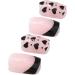 OnSaya Coffin False Nails French Short Press on Nails Black Heart Stick on Nails Pink Fake Nails 24pcs for Women and Girls 1 count (Pack of 1) Pink - Buy Online on GoSupps.com
