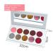 Waterproof Eyeshadow Palette - 10 Highly Pigmented Colors & Pressed Glitters | Long-Lasting Shimmery Matte Shades for Stunning Eyes - Buy Online on GoSupps.com