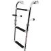 Stainless Steel 3 Step Folding Boat Ladder - Portable Swim Ladder for Marine Yacht Boat - Buy Online on GoSupps.com
