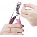 Artificial Nail Clippers Manicure Pedicure Clipper Tool with Nail Files Acrylic False Nails Clipper Fake Gel Nail Tips Professional Edge Cutter - Buy Online on GoSupps.com