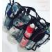 Nanshy Clear Makeup Bag for Artists | Large Travel Organizer with Zipper Handles & Compartments | Durable PVC Storage Solution - Buy Online on GoSupps.com
