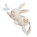 Shop Soft Toy Pacifier Holder - Cute Rabbit Plush for Babies | Skin-Friendly & Convenient | Perfect for 0+ Months - Buy Online on GoSupps.com