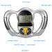 Colilove Handheld Body Composition Analyzer - Digital BMI Scale with LCD Display - Buy Online on GoSupps.com