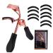 Eyelash Curler lash Curler with 10Refill Pads & Spring Loaded for No Pinching or Pulling No Pinching  Just Dramatically Curled Eyelashes for a Lash Lift in Seconds (A)