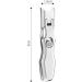UNbit Nail Clipper Self Locking Stainless Steel Nail Clippers with Splash Proof Cover Trimmer Pedicure Care Nail Clippers Professional Nailclippers - Buy Online on GoSupps.com