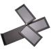 Allwon 3-Layer Rotation Magnetic Palette - 3 in 1 Empty Makeup Storage Box for Eyeshadow Lipstick Blush & Powder (Black) - International Shipping Available - Buy Online on GoSupps.com