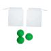 Lalafina 1 set fascia ball massage ball peanut-fitness shoulder massager instructions physical balls manual footmuff devices massage ball roller balls massage solid TPE yoga network