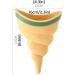 Female Urinal - Spill Proof Female Urinal Device for Women Standing Up to Pee - Travel Urinal for Female Pee Funnel Reusable Women Pee Cup for Hiking Camping Picnic Dtt Conch Shape + Stability Ring Light Yellow - Buy Online on GoSupps.com