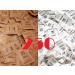 Mixed White and Brown Demerara Cane Sugar Sachets Individually Wrapped Pure Granulated (250 sachets)
