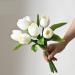 Paquet De Fleurs Hydratantes pour Les Mains en PU Tulipe Simul e pour La D coration De La Maison Fleurs Main (c)