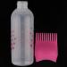 Frcolor 2-Piece Root Care Comb & Applicator Bottle for Hair Dye | Essential Hair Coloring Tools in Rosa - Perfect for Scalp Treatment - Buy Online on GoSupps.com