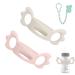 Bottle handles 2PC bottle handle holder baby feeding care bottle holder baby bottles handles baby bottle handles silicone baby silicone bottle handles for baby bottles outside diameter over 6 cm