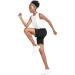 BALEAF Women's High Waisted Running Bermuda Shorts with Pockets - Black, Large - Buy Online on GoSupps.com