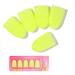 Phantomsky 10-Piece Nail Polish Remover Clips Set | Durable & Reusable Gel Nail Art Tools | UV Light Compatible | Yellow - Buy Online on GoSupps.com