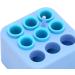 Large Capacity Burs Storage Case - Multi Holes Dust Proof Organizer (Blue) for International Shipping - Buy Online on GoSupps.com