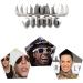Qiwenr Jewelry Party Teeth Hip Hop Style Tooth Hip Hop Tooth Cap Tooth Silver - Buy Online on GoSupps.com