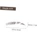 Healeved 30 Pcs Eyebrow Stickers Artificial Eyebrow Instant Transfer Eyebrows Makeup Brow Sticker Soy Ink - Buy Online on GoSupps.com