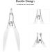 Professional Toe Nail Clipper for Ingrown and Thick Toenails - Stainless Steel Podiatrist Nipper with Sharp Blades, Easy Grip Handle, and Lock - Seniors' Pedicure Tool - Buy Online on GoSupps.com