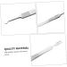 VINTORKY 3pcs Clip Blackhead Comedone Mole Removal Scissor Removal Tweezers Kit Stainless Steel Silver - Buy Online on GoSupps.com