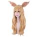 Shop Blonde Curly Long Wig - Human & Synthetic Anime Cosplay Hair for Women | International Shipping - Buy Online on GoSupps.com