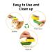 Pet Sunflower Self Cleaning Brush for Cats and Dogs | Shedding and Grooming Tool | Waterproof & Easy to Clean | Removes Loose Hair, Fur, Mats & Tangles - Buy Online on GoSupps.com