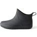 Fereshte Men's Ankle Rain Boots - Waterproof PVC Short Rubber Garden Boots (Size 10.5, Black) - Buy Online on GoSupps.com