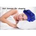 LULI 3pcs Satin Bonnet Set - Wide Elastic Band Sleep Caps for Women - Red Blue Brown Purple - Buy Online on GoSupps.com