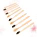 Minkissy 10-Pack Biodegradable Hotel Toothbrush Set | Eco-Friendly Portable Bamboo Toothbrushes for Travel & Accessories - Buy Online on GoSupps.com