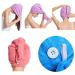 Microfiber Wisp Dry Hair Towel for Women | Quick-Drying Absorbent Bath Towel & Shower Cap - Gray - Buy Online on GoSupps.com