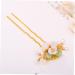 minkissy Head Elegant Chinese Sticks Updo Clips Bridal Chopsticks U Pin Lady Headwear Girls Floral Pearl Accessories Women Traditional Stick Tassel Hairpin Handmade Retro Vintage - Buy Online on GoSupps.com