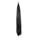 Feather Hair Extension 2 pcs Long Bone Straight Synthetic Hair Extension Easy Silky Bulk Crochet Braid Bundle Pre Stretched Fiber Braiding (Color : 1B Size : 22inches) 22inches 1B