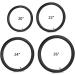 2 Pack Bike Tube with 3 Tire Levers | Anti-Puncture Inner Tubes for Road and MTB Bikes - 26 x 1.75/2.125 | Durable Bicycle Tire Repair Kit - Buy Online on GoSupps.com