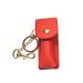 Lipstick Keychain Holder Lip Balm Keychain Lipstick Holder for Purse Storage Bag Lip Pouch Bags for Women (Color : Red Size : 2pcs) 2pcs Red