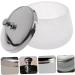 ERINGOGO 1pi ce Frosted Cup Pour D maquillage Avec Couvercle Tasse Ronde Pour Nettoyage De Blanc - Buy Online on GoSupps.com