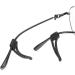 Healeved 20 Pairs Anti-Slip Silicone Glasses Covers & Holders | Ear Protectors for Schnapps Glasses | Durable Black & White Gel Pads (3.6x1.3cm) - Buy Online on GoSupps.com